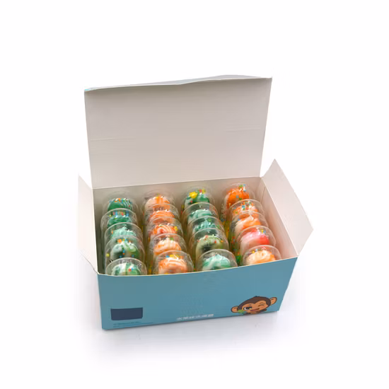 Halal Hard Candy Ice Cream Lollipop