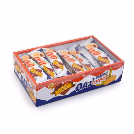 Supplier Custom Oat Milk Choco Chocolate Biscuit Snacks Food