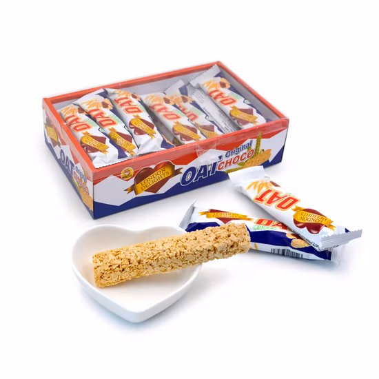 Supplier Custom Oat Milk Choco Chocolate Biscuit Snacks Food