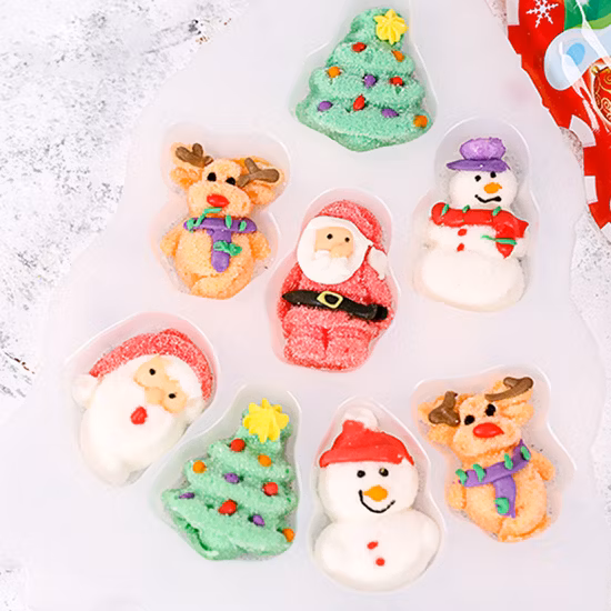 Заводская поставка мини-мультяшного желе в форме мягкого зефира