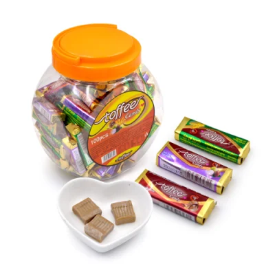 Халяльная упаковка банок ириски конфеты